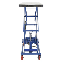 Pneumatic Hydraulic Scissor Lift Table, Steel, 35-1/2" L x 20" W, 800 lbs. Cap. Toolneeds Inc.