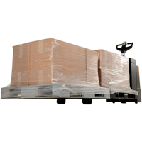 Transpalette &eacute;lectrique motoris&eacute; a/plateforme &agrave; conducteur debout, Capacit&eacute; 4500 lb, 96" lo x 30" la Toolneeds Inc.