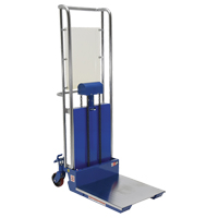 Hefti-Lift Load Stacker, Foot Pump Operated, 880 lbs. Capacity, 59" Max Lift Toolneeds Inc.
