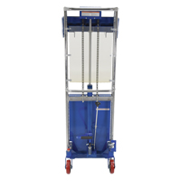 Hefti-Lift Load Stacker, Foot Pump Operated, 880 lbs. Capacity, 59" Max Lift Toolneeds Inc.