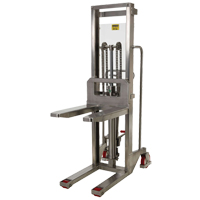 Hefti-Lift Load Stacker, Foot Pump Operated, 880 lbs. Capacity, 59" Max Lift Toolneeds Inc.