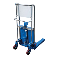 Hefti-Lift Load Stacker, Foot Pump Operated, 880 lbs. Capacity, 44" Max Lift Toolneeds Inc.