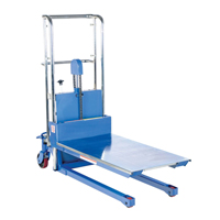 Hefti-Lift Load Stacker, Foot Pump Operated, 400 lbs. Capacity, 44" Max Lift Toolneeds Inc.