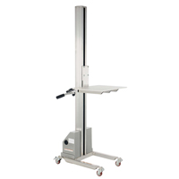 Quick Lift Stacker, Electric Operated, 125 lbs. Capacity, 72" Max Lift Toolneeds Inc.