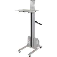 Quick Lift Stacker, Electric Operated, 175 lbs. Capacity, 57" Max Lift Toolneeds Inc.