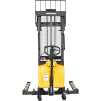 Fork Lift Stacker, Electric Operated, 2000 lbs. Capacity, 63" Max Lift Toolneeds Inc.