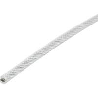 Wire Rope, 1000' (304.8 m) x 1/16", 480 lbs. (0.24 tons), Galvanized Toolneeds Inc.