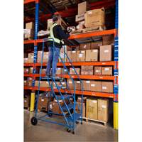 Escabeau roulant certifi&eacute; par la CSA, 5 marches, Largeur de la marche 22", Hauteur de la plateforme 46", Acier Toolneeds Inc.