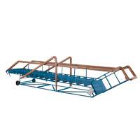 Escabeau roulant certifi&eacute; CSA avec marche verrouillable, 16 marches, Largeur de la marche 30", Hauteur de la plateforme 144", Acier Toolneeds Inc.