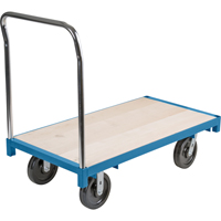 Heavy-Duty Platform Truck, 48" L x 24" W, 2500 lbs. Capacity, Nylon Casters Toolneeds Inc.