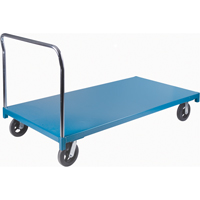 Heavy-Duty Platform Truck, 72" L x 36" W, 2000 lbs. Capacity, Rubber Casters Toolneeds Inc.