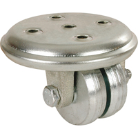 Low Level Casters, Swivel, 2" (51 mm), Cast Iron, 600 lbs. (272 kg.) Toolneeds Inc.