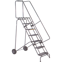 Fold-N-Store Rolling Ladders, 5 Steps, Perforated, 50" High Toolneeds Inc.
