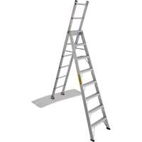 2700 Series Industrial Duty Multi-Way Ladders, 8', Aluminum, 250 lbs. Cap., ANSI 1, CSA 1 Toolneeds Inc.