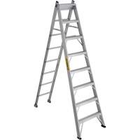 2700 Series Industrial Duty Multi-Way Ladders, 8', Aluminum, 250 lbs. Cap., ANSI 1, CSA 1 Toolneeds Inc.