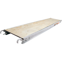 Plateformes de travail - Plancher en contreplaqu&eacute;, Bois, 7' lo x 19" la Toolneeds Inc.