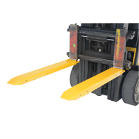 Fork Extensions, 48" L x 7-3/8" W, For Fork Width of 5" Toolneeds Inc.