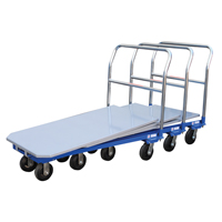 Chariot &agrave; plateforme, 48" lo x 24" la x Capacit&eacute; 1500 lb, Roues en Caoutchouc moul&eacute; Toolneeds Inc.
