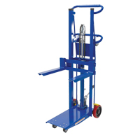 Platform Lift Stacker, Foot Pump Operated, 750 lbs. Capacity, 52" Max Lift Toolneeds Inc.