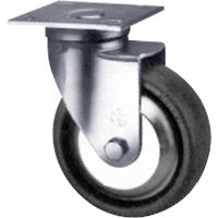 Heavy-Duty Caster, Swivel, 4" (101.6 mm), Neoprene, 500 lbs. (227 kg.) Toolneeds Inc.