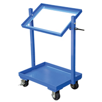 Stock Cart, Steel, 30-11/16" W x 19-1/4" D, 2 Shelves, 200 lbs. Capacity Toolneeds Inc.