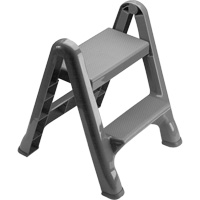 Escabeau repliable, 2 marches, 19-1/2" x 20-1/2" x Hauteur 22-3/4" Toolneeds Inc.
