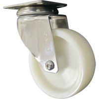 Roulette, Pivotant, 4" (101,6 mm), Nylon, 200 lb (91 kg) Toolneeds Inc.