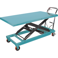 Heavy-Duty Hydraulic Scissor Lift Table, 63" L x 31-7/8" W, Steel, 1100 lbs. Capacity Toolneeds Inc.