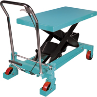 Heavy-Duty Hydraulic Scissor Lift Table, 40" L x 20-1/8" W, Steel, 2200 lbs. Capacity Toolneeds Inc.