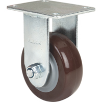 Caster, Rigid, 4" (101.6 mm), Polyurethane, 440 lbs. (199.58 kg.) Toolneeds Inc.