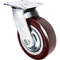 Caster, Swivel, 6" (152.4 mm), Polyurethane, 850 lbs. (385 kg.) Toolneeds Inc.