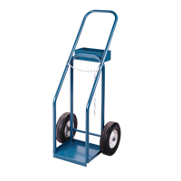 Chariots pour bouteilles de gaz, Roues Semi-pneumatique, Base de 12" la x 10" lo, 400 lb Toolneeds Inc.