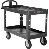 Chariot utilitaire robuste, 2 tiers, 25-1/4" x 33-1/4" x 55", Capacit&eacute; 750 lb Toolneeds Inc.