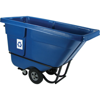 Tilt Truck, Polyethylene, 1/2 cu. yd., 850 lbs. Load Capacity Toolneeds Inc.