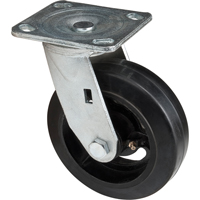 Mold-on Caster, Swivel, 6" (152.4 mm), Rubber, 550 lbs. (249 kg.) Toolneeds Inc.