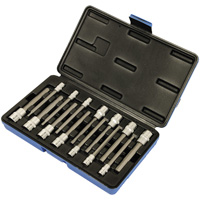 SAE/Metric Socket Set, Hex, 1/4"/3/8" Drive, 14 Pcs Toolneeds Inc.