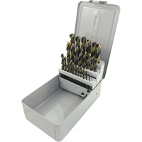 BG29 Jeu de forets JET-KUT Torque Drive, 29 morceaux, Acier rapide Toolneeds Inc.