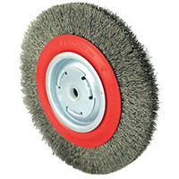 101G-2M Medium Wire Wheel, 8" Dia., 0.014" Fill, 1/2" - 2" Arbor Toolneeds Inc.