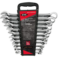ICWP-22SM Wrench Set, Combination, 22 Pieces, Imperial and Metric Toolneeds Inc.
