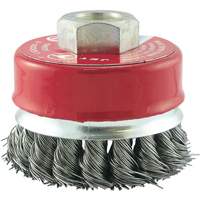 CKB2201T Knotted Cup Brush, 2-3/4" Dia. x 5/8"-11 Arbor Toolneeds Inc.