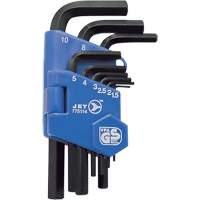 JHK-9M Short Arm Hex Key Set, 9 Pcs., Metric Toolneeds Inc.