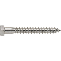 Lag Screw, 3/8" x 3" L, Plain Toolneeds Inc.