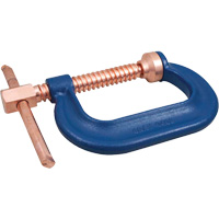 Heavy-Duty Forged C-Clamp, 10" (254 mm) Capacity, 5" (127 mm) Throat Depth Toolneeds Inc.