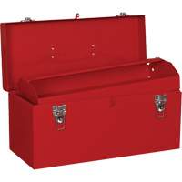 Heavy-Duty Tool Box, 8-1/2" D x 20" W x 9-1/2" H, Red Toolneeds Inc.