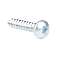 Tapping Screw Pan Head, #12 x 1-1/4" L, Zinc Plated Toolneeds Inc.
