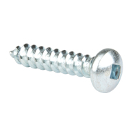 Tapping Screw Pan Head, #14 x 1-1/4" L, Zinc Plated Toolneeds Inc.