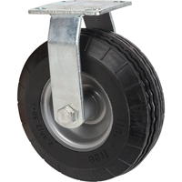 Flat-Free Casters, Rigid, 8" (203.2 mm), Flat-Free, 275 lbs. (125 kg.) Toolneeds Inc.