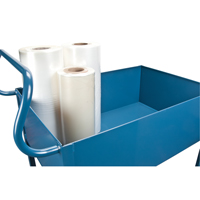 Chariots de service &agrave; bordure profonde, 2 Tiers, 24" la x 47" h x 36" p, Capacit&eacute; 1200 lb Toolneeds Inc.