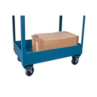 Chariots de service &agrave; bordure profonde, 2 Tiers, 24" la x 47" h x 36" p, Capacit&eacute; 1200 lb Toolneeds Inc.