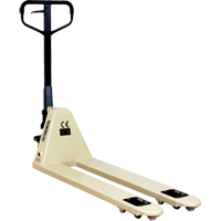 Narrow Aisle Pallet Trucks, Steel, 48" L x 18" W, 5500 lbs. Capacity Toolneeds Inc.